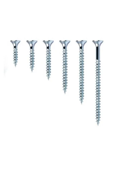 Std 5 X 60 Sunta Vidası Beyaz (100 ADET) - 3