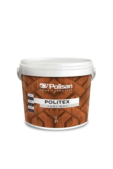 Polisan Politex Yarı Mat Dekoratif Vernik - Maun