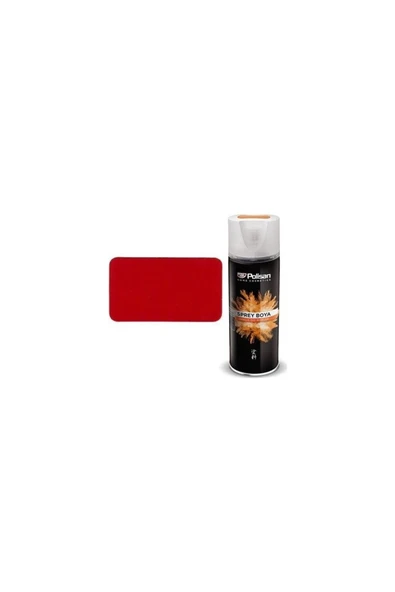 Polisan Kırmızı Sprey Boya 400 ml (6 Adet )