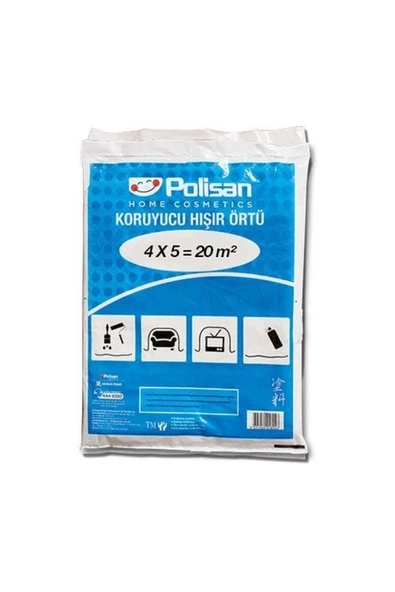 Polisan Koruyucu Hışır Örtü Muşamba 20 m2