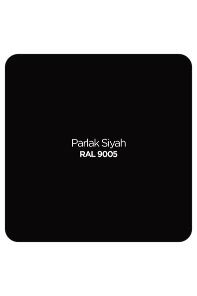 Polisan Akrilik Parlak Siyah Sprey Boya 400 ml - Ral 9005 - 2