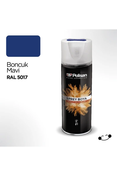 Polisan Boncuk Mavi Sprey Boya 400 ml (4 Adet )