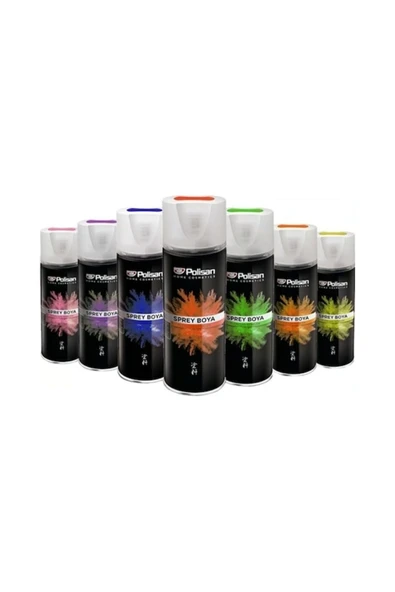 Polisan Kavun Sarısı Sprey Boya 400 ml (6 Adet ) - 5
