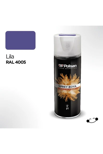 Polisan Lila Sprey Boya 400 ml (5 Adet )