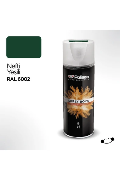 Polisan Nefti Yeşil Sprey Boya 400 ml (6 Adet )