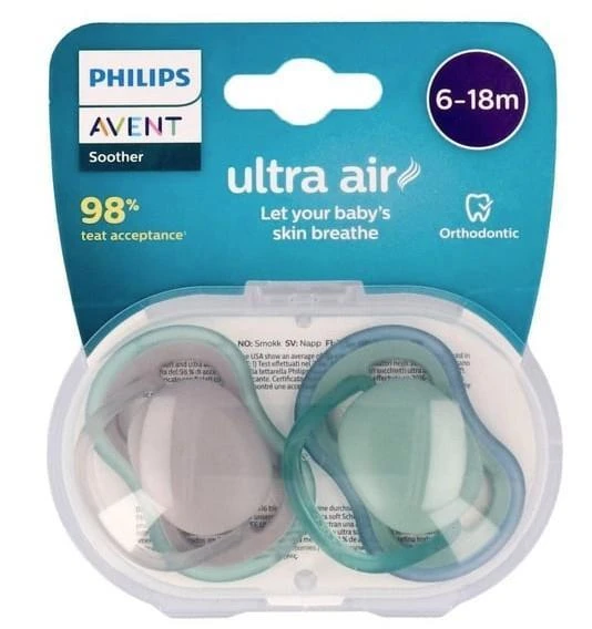Philips Avent Ultra Air Scf085/16 6-18 Ay Desensiz Emzik Erkek 8710103844952