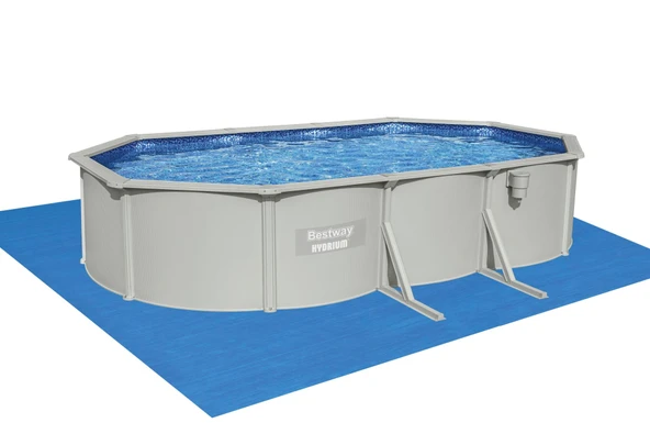 Bestway® 56369 Hydrium™ Çelik Duvarlı Prefabrik Yer Üstü Havuz Seti 6,10 m x 3,66 m x 1,22 m - 2