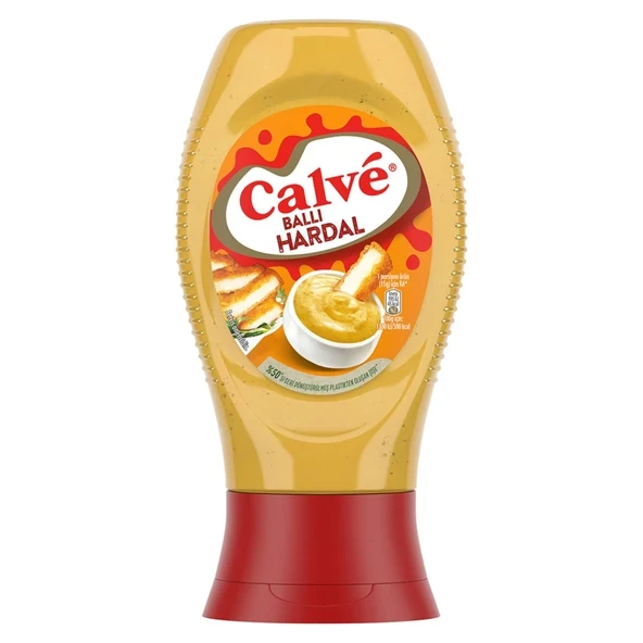 Calve Sos Ballı Hardal 260 gr 4 Adet
