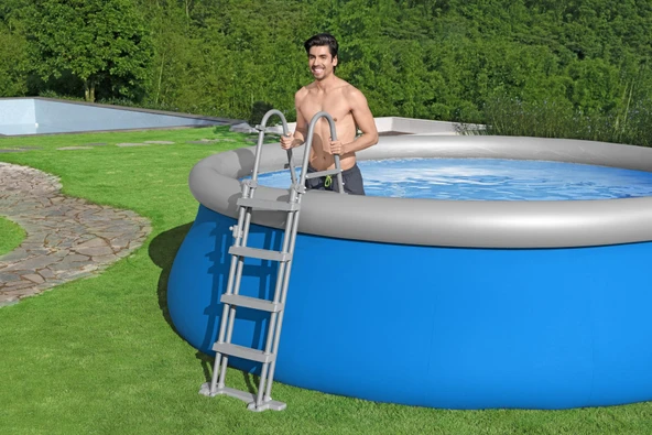 Bestway® 57289 Fast Set™ Çember Şişme Havuz Seti 4,57 m x 1,22 m - 3