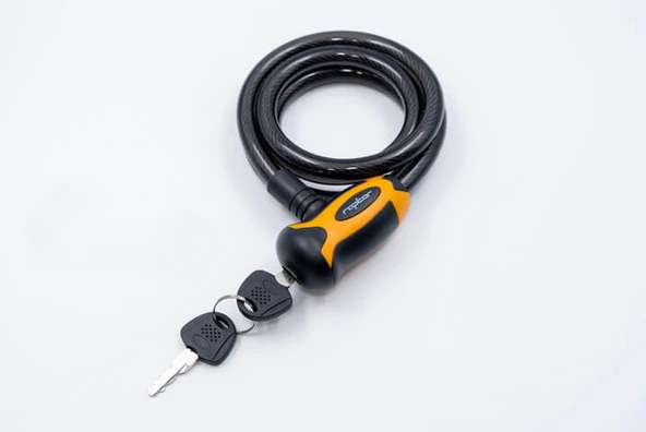 Raptor Anahtarlı Bisiklet Kilidi 12x120cm 200914 87326 ürün görseli 1