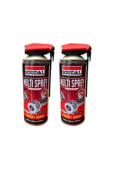 Soudal Pas Sökücü Ve Yağlayıcı Multi Sprey 400 ml (2 adet)