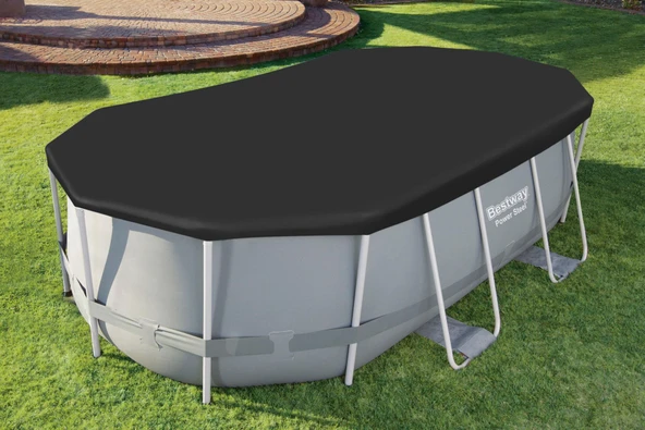 14' x 8'2''/4.27m x 2.50m Oval Pool Cover - 3