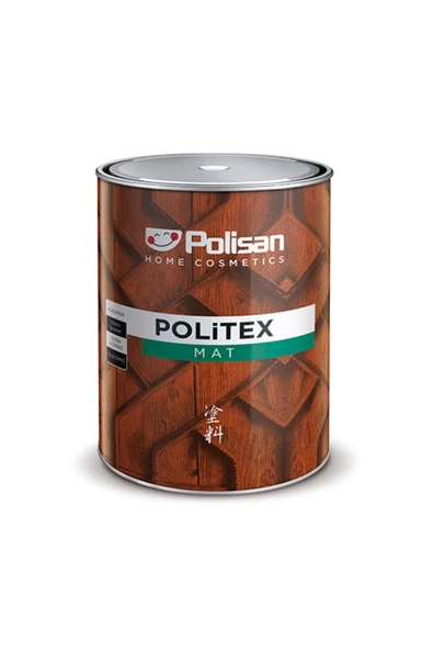 Polisan Politex Mat Dekoratif Vernik - Kestane