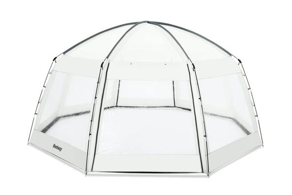 Bestway® 58612 Havuz İçin Kubbe Çadır - 4,88 m Yer Üstü Havuz ve Spa için - 4