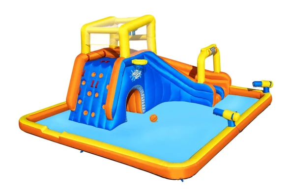 H2OGO!® 53377 Super Speedway™ Çocuklar İçin Şişme Su Parkı  2.65 m - 4