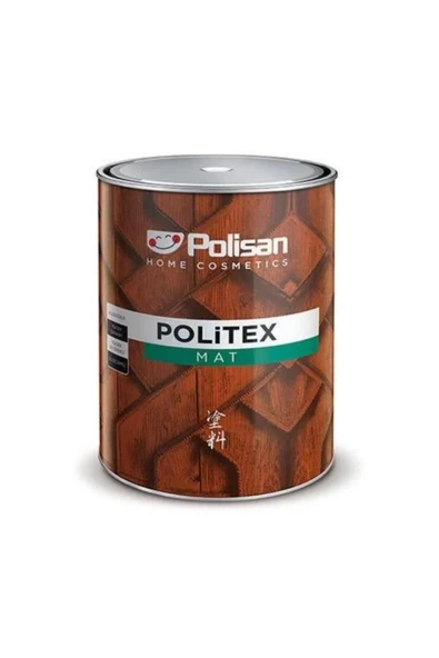 Polisan Politex Mat Dekoratif Vernik Doğal Bambu - 0,75 L