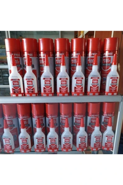 Mad Wolf Madwolf Aktivatörlü Hızlı Yapıştırıcı Seti 125g/500ml (5 Adet ) - 13