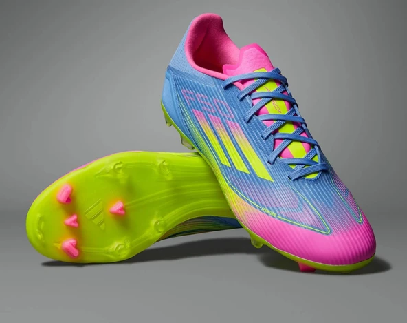 Adidas F50 League FG/MG Profesyonel Erkek Krampon - Resim 5