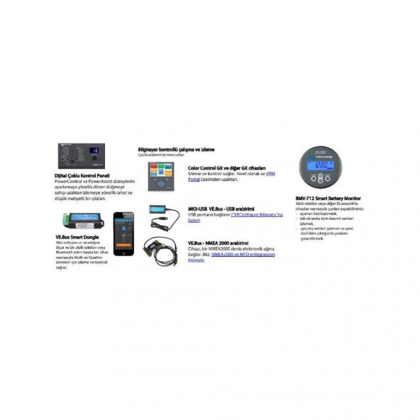 Victron Enerji MultiPlus İnvertör/Şarj Cihazı 5000VA - 48/5000/70-100 - 4
