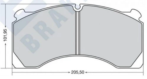 DISK FREN BALATASI R.O.R. MERITOR 29124 - 1