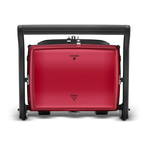 Karaca Gastro Grill Glass Premium 2400W Döküm Tost Makinesi Viva Magenta 6 Dilim Kapasiteli - 3