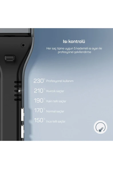 Arzum Ar5077 Trendcare Ince Saç Düzleştirici - 3