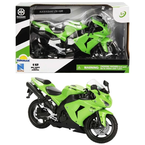 42447 SUN-Kawasakı  ZX-10R 2006 Yeşil 1:12 - 2
