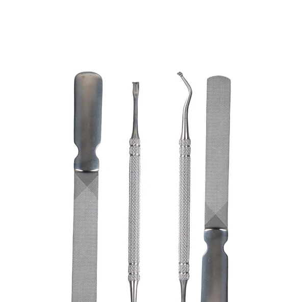 Ayt Sunup SN-27098 Paslanmaz Çelik 4 in 1 Tırnak Bakım Seti Kişisel Bakım Seti - 5
