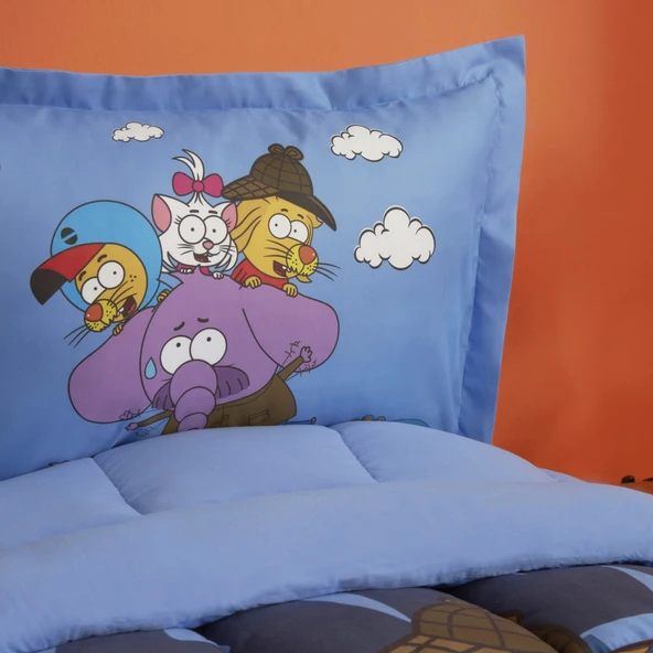 Karaca Home X Kral Şakir Bam Bam Bam Tek Kişilik Comfort Set/Uyku Seti - 4