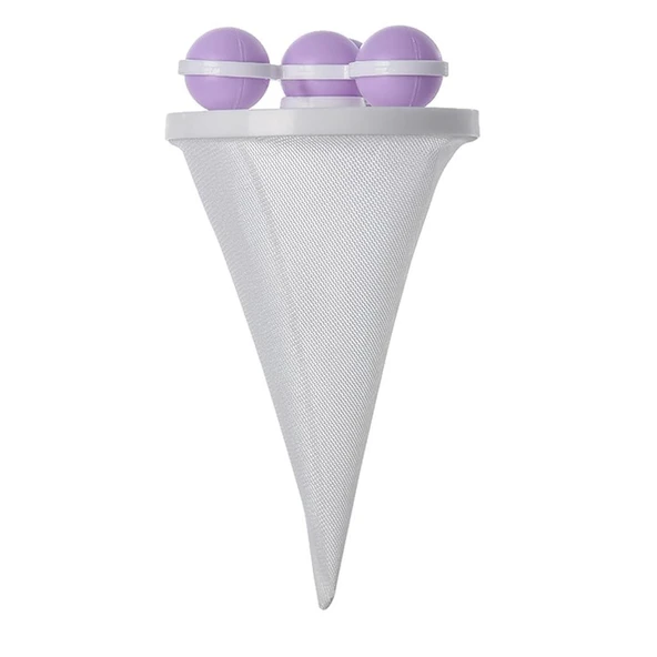 Ayt Sunup SN-26621 Mor Çok Fonksiyonlu Çamaşır Makinesi İçin Yıkanabilir Toz Tüy Toplayıcı - 5