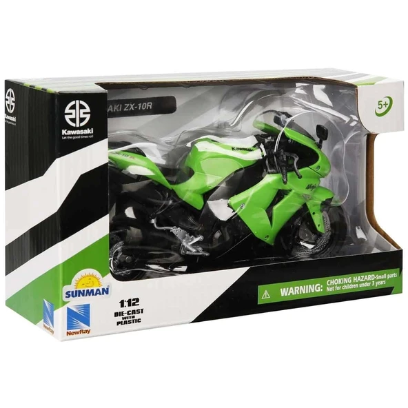 42447 SUN-Kawasakı  ZX-10R 2006 Yeşil 1:12 - 6