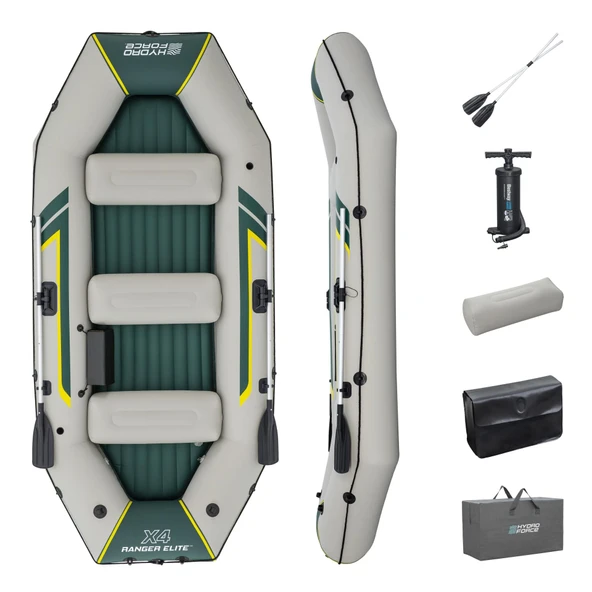 Hydro-Force™ 65157 Ranger Elite™ X4 Şişme Bot Seti 3,20 m