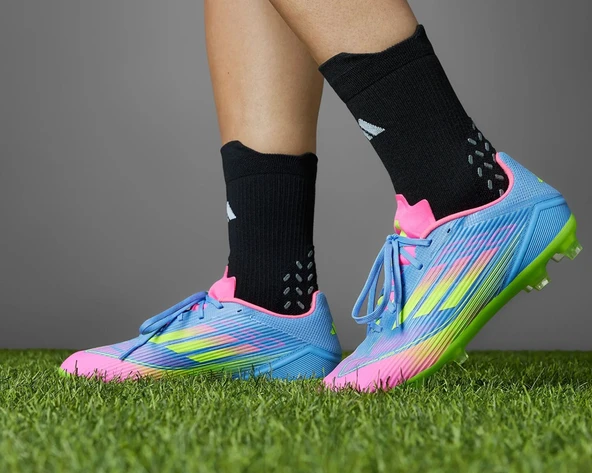 Adidas F50 League FG/MG Profesyonel Erkek Krampon - Resim 6