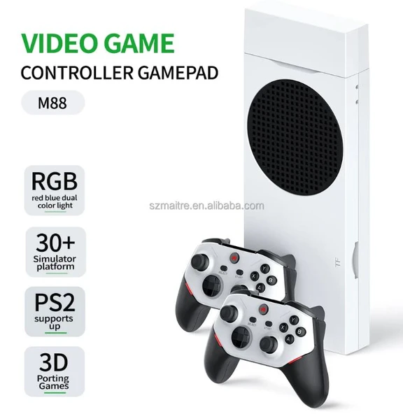 M88 RETRO TV GAME STİCK ATARİ PSP/PS1/PS2 OYUN DESTEKLİ 128 GB 20811 OYUNLU - Resim 4