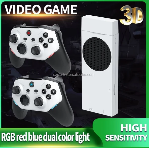 M88 RETRO TV GAME STİCK ATARİ PSP/PS1/PS2 OYUN DESTEKLİ 128 GB 20811 OYUNLU - Resim 6