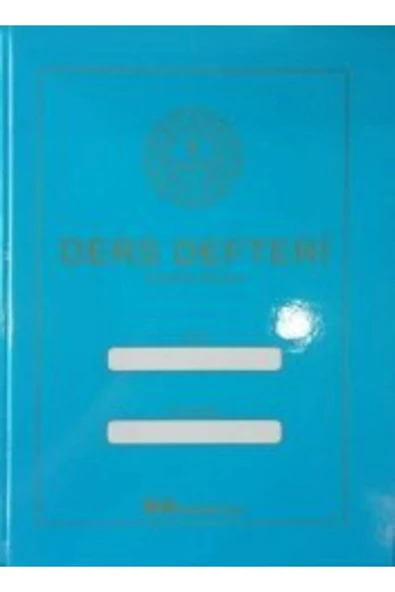 10 Ders Tam Dönem Yoklamalı Kuşe Sert Kapak Ders Defteri Yeşil İea