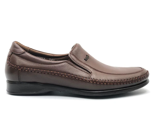 Forelli Manyas Hakiki Deri Ortopedik Comfort Erkek Casual Ayakkabı - Resim 2