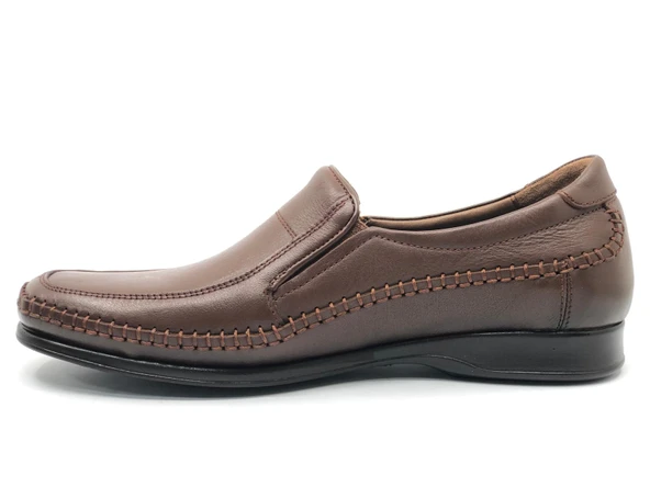 Forelli Manyas Hakiki Deri Ortopedik Comfort Erkek Casual Ayakkabı - Resim 5