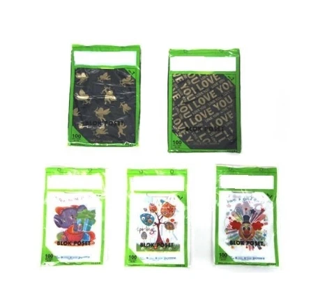 Baskılı El Geçme Blok Poşet 0 No 20x30 cm ( 5000 Adet ) ürün görseli 1