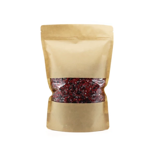 Pencereli Kraft Doypack 20x30 cm - 100 Adet ürün görseli 1