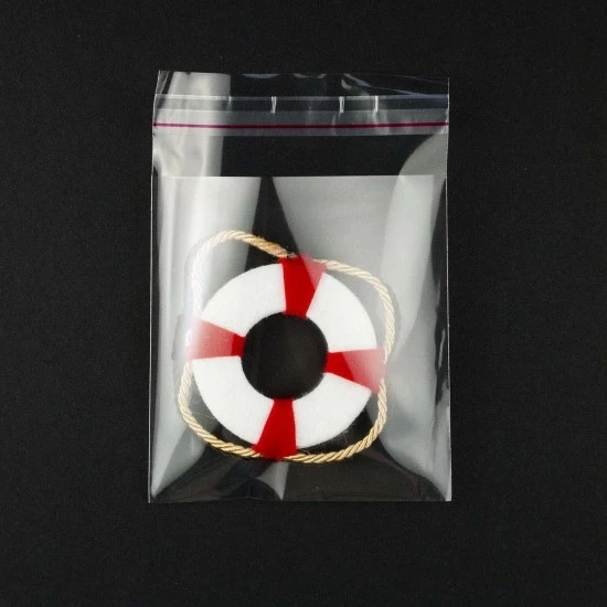 ŞEFFAF BANTLI POŞET (11X35) OPP 10000 adet ürün görseli 1