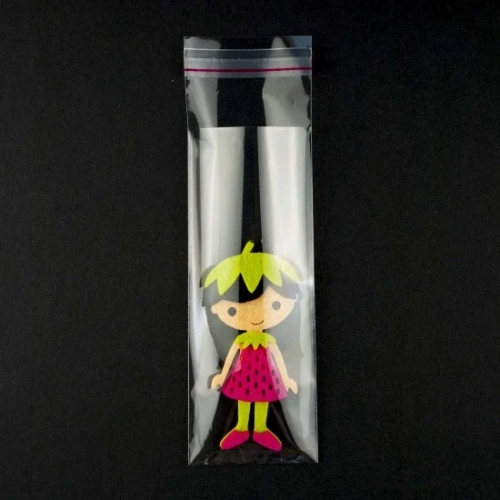 ŞEFFAF BANTLI POŞET (5X25) OPP 1000 adet ürün görseli 1