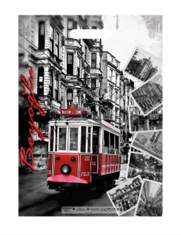 60x70 Çok Renkli Takviyeli Poşet (500 Adet) ürün görseli 1