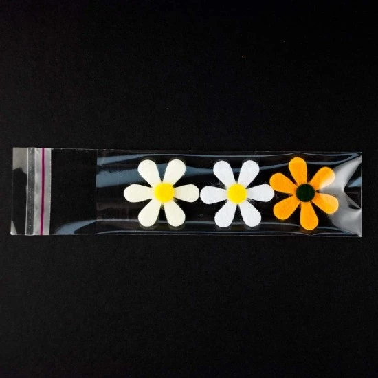 ŞEFFAF BANTLI POŞET (6X15) OPP 3000 adet ürün görseli 1