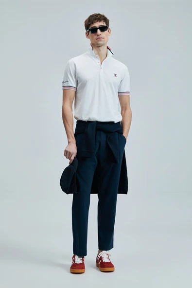 Lufian 111040204 Eros Smart Polo Yaka Tişort Erkek T-Shirt - Resim 8