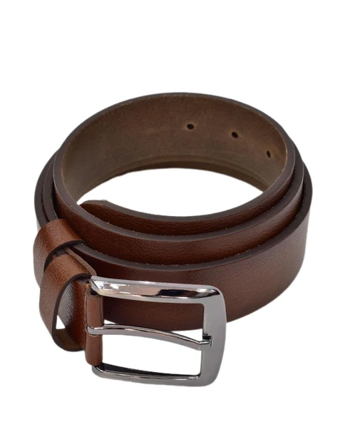 Erkek Kahverengi Hakiki Deri Kemer Jeans İçin DYN12530-2 ürün görseli