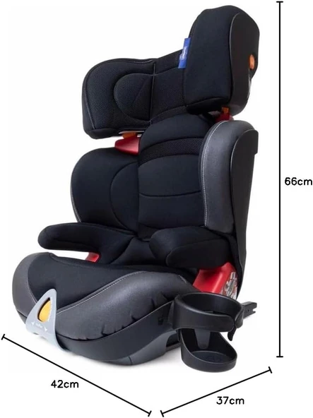 Chicco Oasys 23 FixPlus Evo 15-36 kg Jet Black - 3