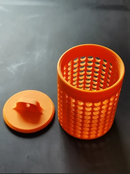 Akvaryum Salyangoz Kapanı Küçük Salyangozlar İçin Yemlik Tuzak Kutusu - 4