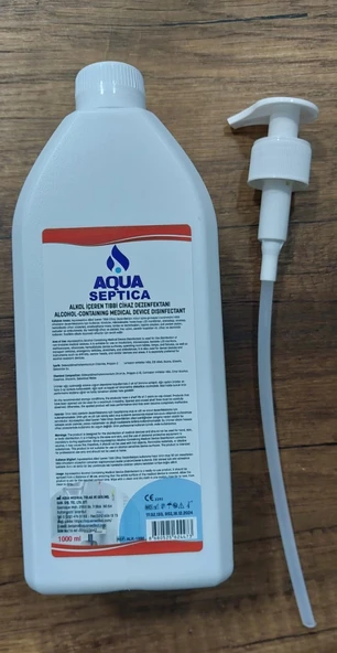 Aqua Tıbbi Cihaz Dezenfektanı 1 Lt ürün görseli 1