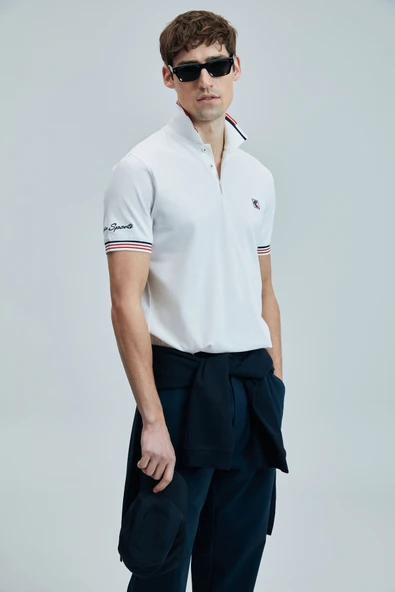 Lufian 111040204 Eros Smart Polo Yaka Tişort Erkek T-Shirt - Resim 6